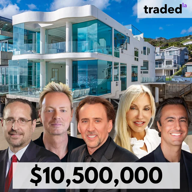 Nicolas Cage Purchases Malibu Beachfront Mansion From Lenard Liberman For $10.5 Million