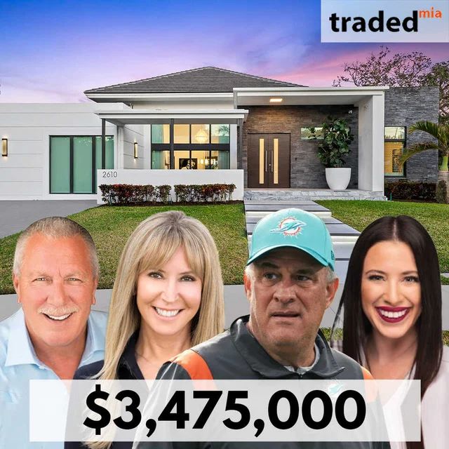 Vic Fangio Acquires SFR In Davie For $3.5M With Buyer's Rep Joe Marinari & Seller's Rep Alex McCoy And Sheva Narkes