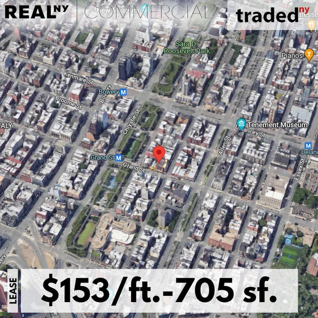 Cask Stream USA Leases 705 SF Mixed-Use Space At 282 Grand Street In New York City