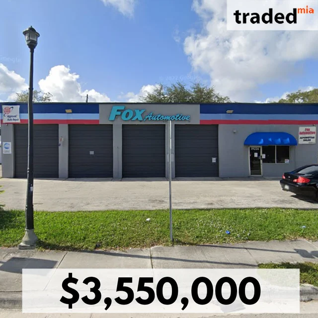 Aaron Tiram Acquires Automotive Property In Miami For $3.55M