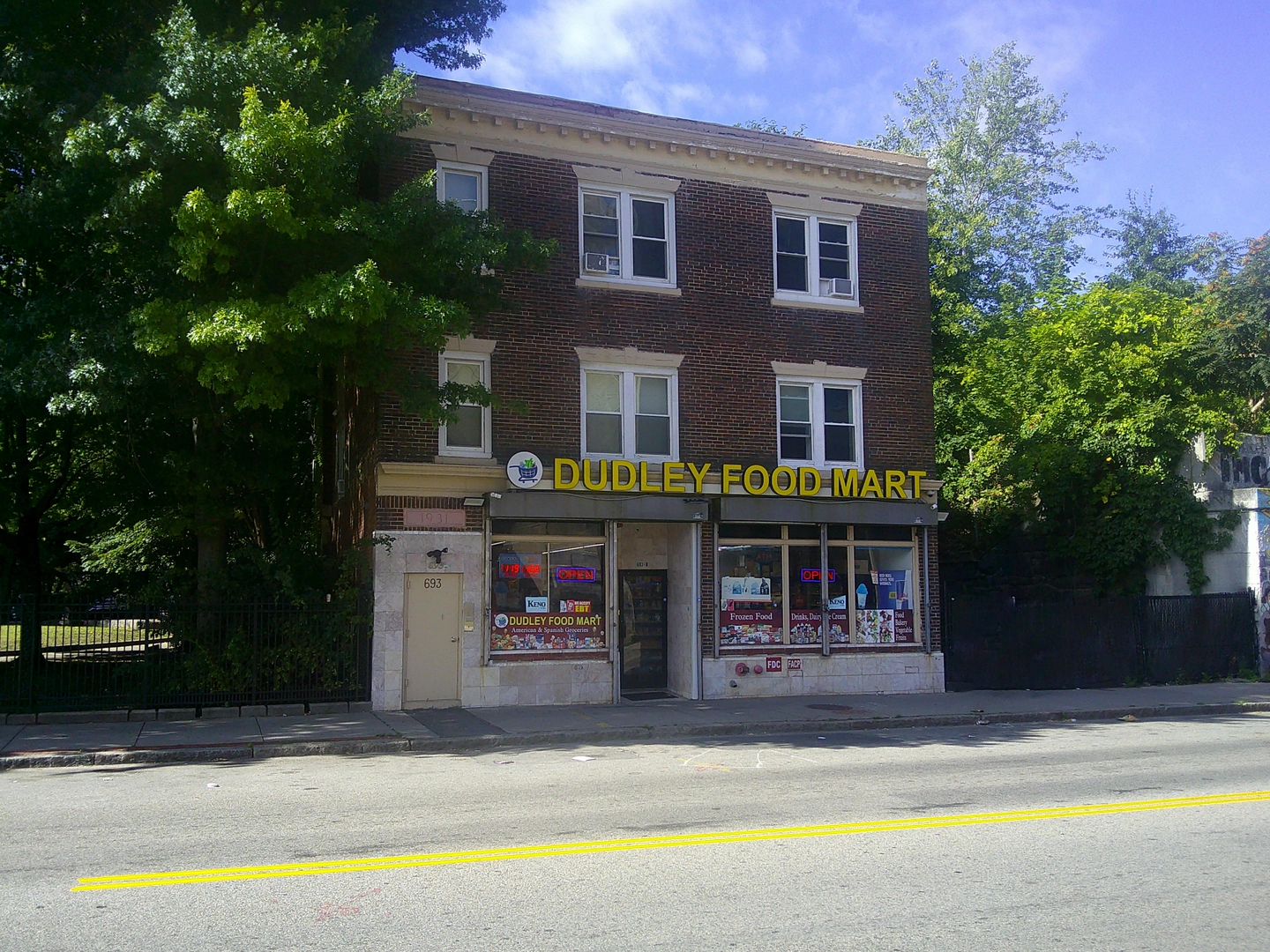 Mixed-Use Property at 693-693b Dudley Street in Dorchester