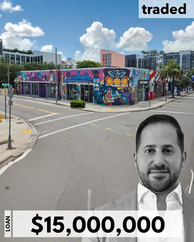 Ziv Cohen Secures $15 Million Refinance Loan From Ocean Bank For Wynwood Retail Asset