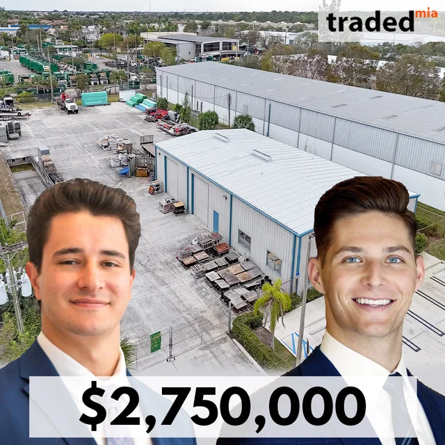 Frank Marino Sells Industrial Asset At 140 Commerce Road Boynton Beach For $2.75M