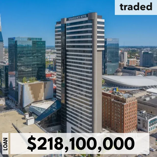 Ashford Hospitality Trust Refinances 673-Room Renaissance Hotel In Nashville For $218.1M