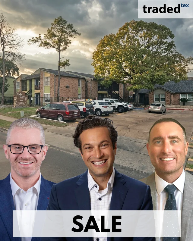 Longacre Acquires 541-Unit Villa Nueva Apartments In Houston Through Peter Hungerford, David Kaye & Joe Listhaus