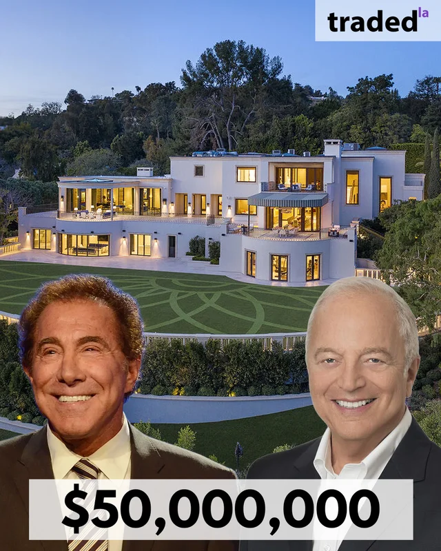 Steve Wynn's 27,000 Square Foot Mansion In Beverly Hills Goes Under Contract For $50M