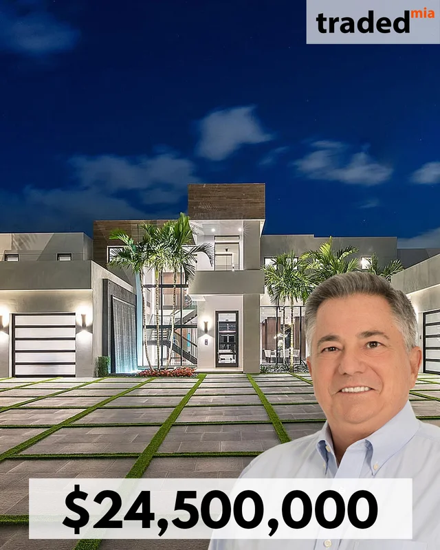 Phillip Kirschbaum Sells Waterfront Mansion In Boca Raton For $24.5 Million Represented By David Roberts