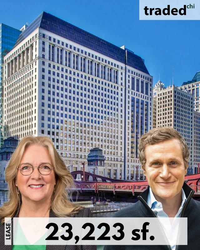 Patrice DeCorrevont Of Huntington Bank Expands Office Lease At 222 North LaSalle Street In Chicago
