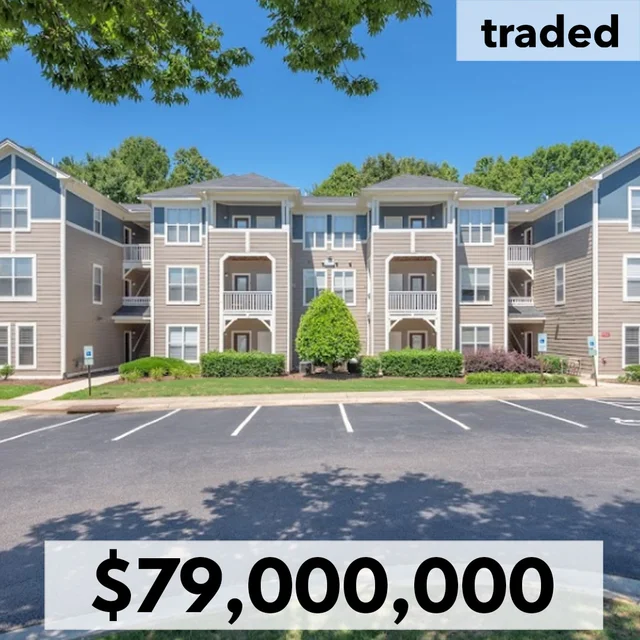 Mill Creek Residential Trust Acquires Multifamily Property In Raleigh, NC For $79M
