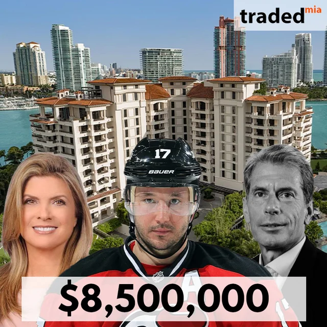 Nicole & Ilya Kovalchuk Acquire Fisher Island Condo For $8.5M