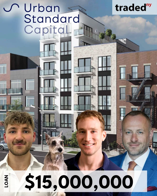 Elijah Zuckerman, Charlie Brosens & Bean Of Urban Standard Capital Provides $15M Loan For Development Site In Brooklyn