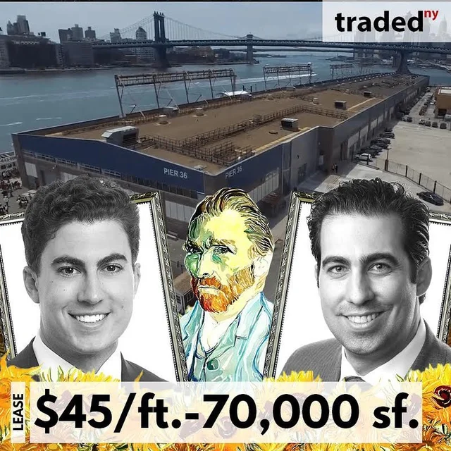 Van Gogh Immersive Experience Leases Mixed-Use Space At Pier36NYC In East River Waterfront