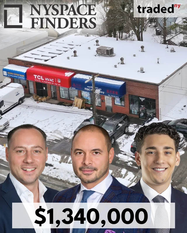 Chuck Xiao Purchases Retail Space In Floral Park For $1,340,000 With Brokers Luca DiCiero, Giuseppe Gregorio & Maximilian Pugliese
