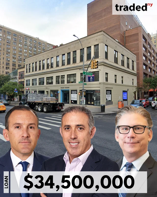 Josh Baumgarten & Adam Schwartz Of TPG Angelo Gordon Secure $34.5M Refinance Loan For 2875 Broadway