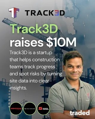 Track3D Raises $10M In Series A Funding Led By Ironspring Ventures And ...