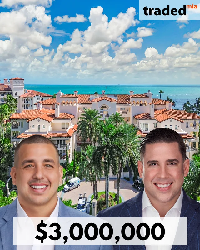 Condo At 19236 Fisher Island Drive Sold For $3,000,000 With Dexter Brandao & Jose Medina As Seller's Rep