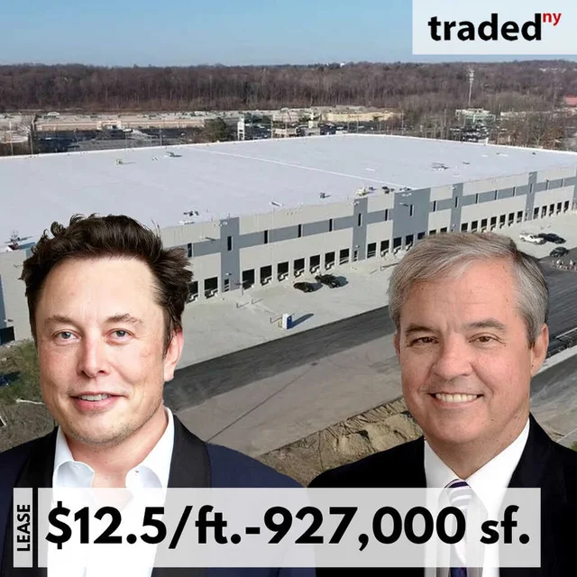 Matrix Development Group Leases 927,000-Square-Foot Building In Newburgh, NY To Tesla For Automotive Parts Distribution Facility