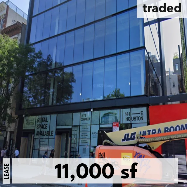 Flyfish Club Leases 11000 SF Office Space At 141 E Houston St, New York