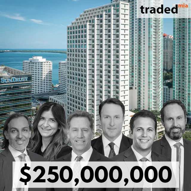 Tourmaline Capital Partners & Monarch Alternative Capital Acquire 801 Brickell Avenue Office In Miami For $250M