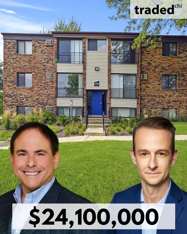 Matt Rosenthal And Kurt Bender Acquire 168-Unit Multifamily Community In Glendale Heights For $24.1M