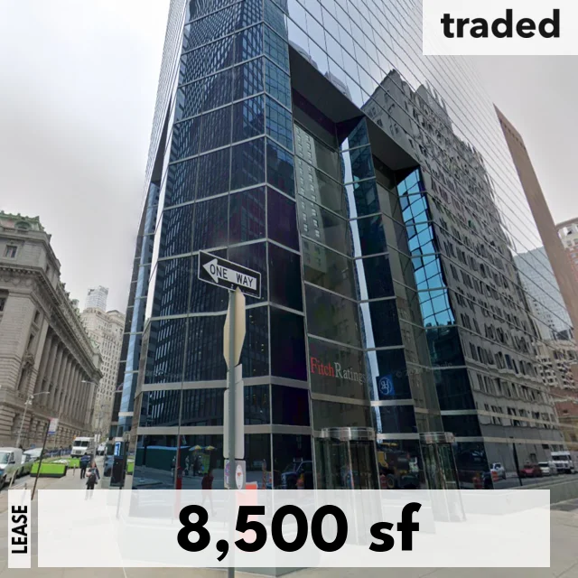JLL's Brian Higgins And Chris Kraus Represent Tenant In Lease At 33 Whitehall St, New York