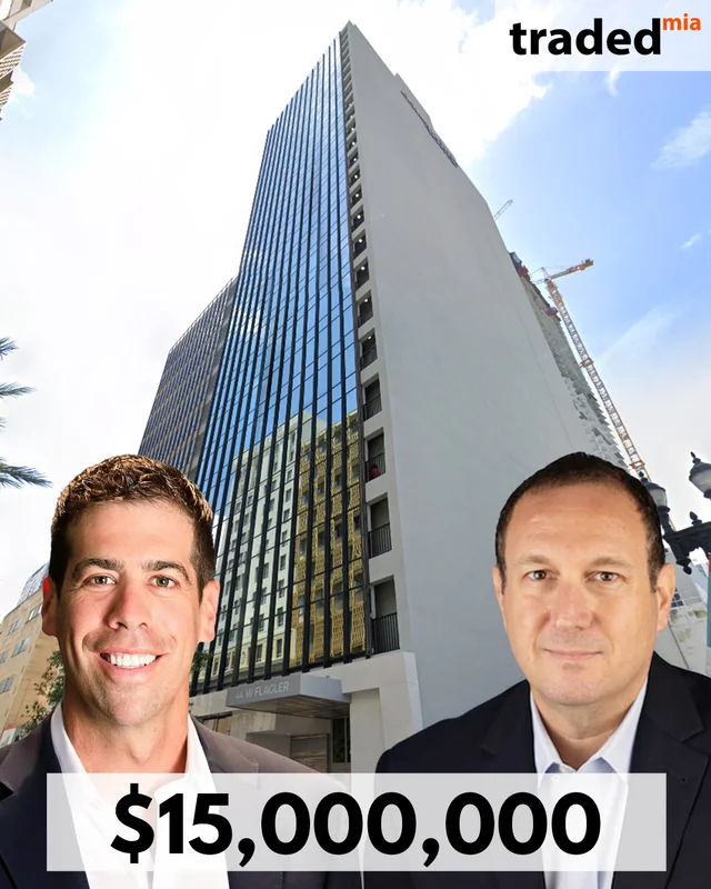 Dror Bezalel & Matt Shulman Of Ardent Companies Acquire Miami Office Buildings For $15M