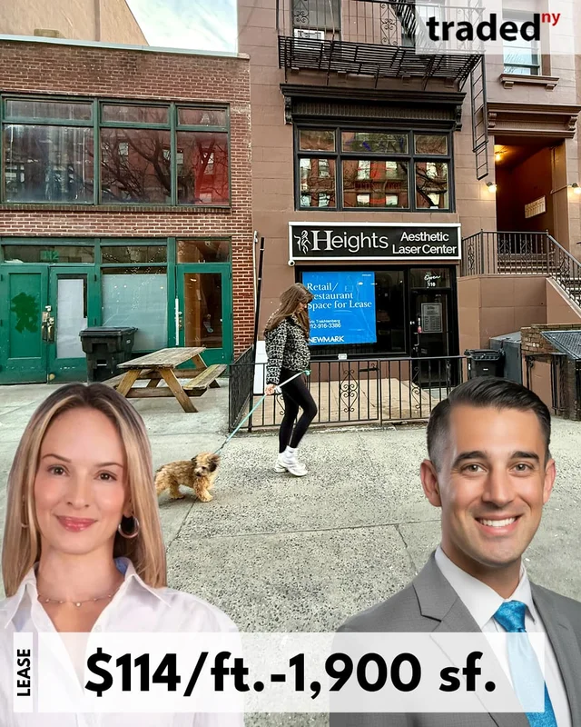 The Brightwood Leases Retail Space At 110 Montague Street Brooklyn Heights For $114 Per Ft