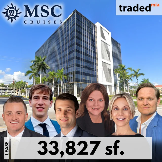MSC Cruises USA Expands Office Space With 33,827 SF Lease At BayView Corporate Tower In Fort Lauderdale