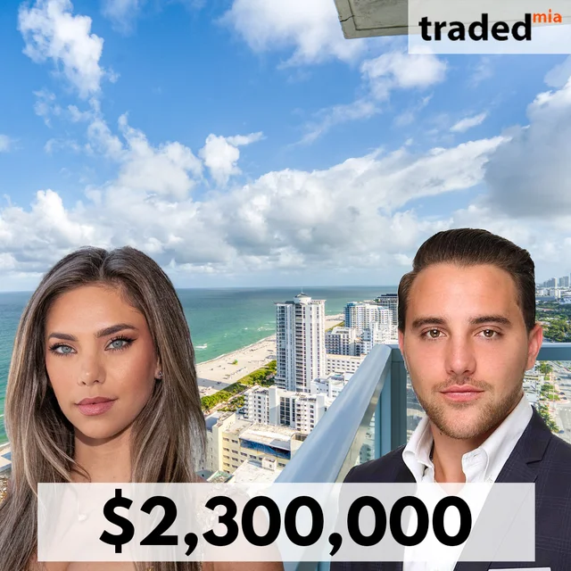 Moise Lavain Purchases Miami Beach Condo From Socorro Acosta Gonzalez For $2.3 Million