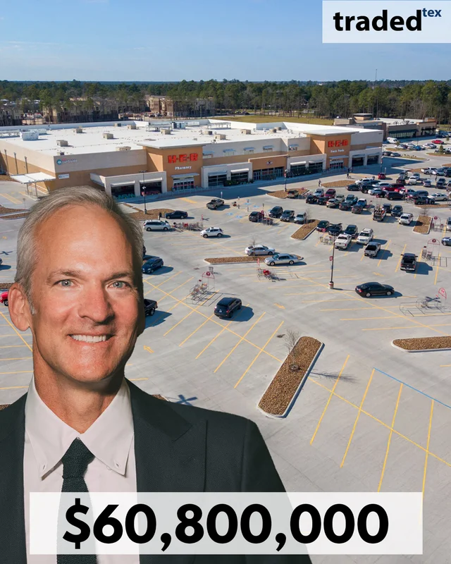 William H. Armstrong III Of Stratus Properties Sells Mixed-Use Development In Kingwood For $60.8M