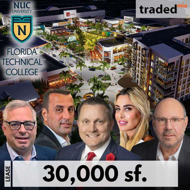 NUC University Florida Technical College Signs Lease For 30000 SF Facility In Cutler Bay