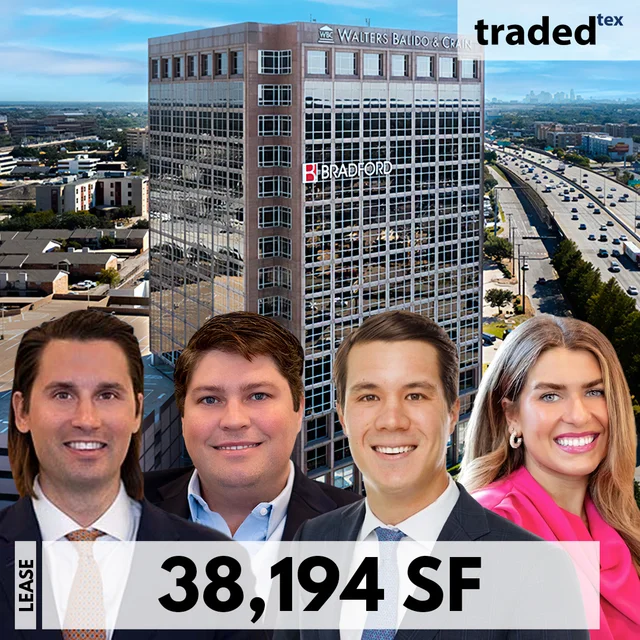 Walters, Balido & Crain Expands Lease By 5,958 Square Feet At Meadow Park Tower In Dallas