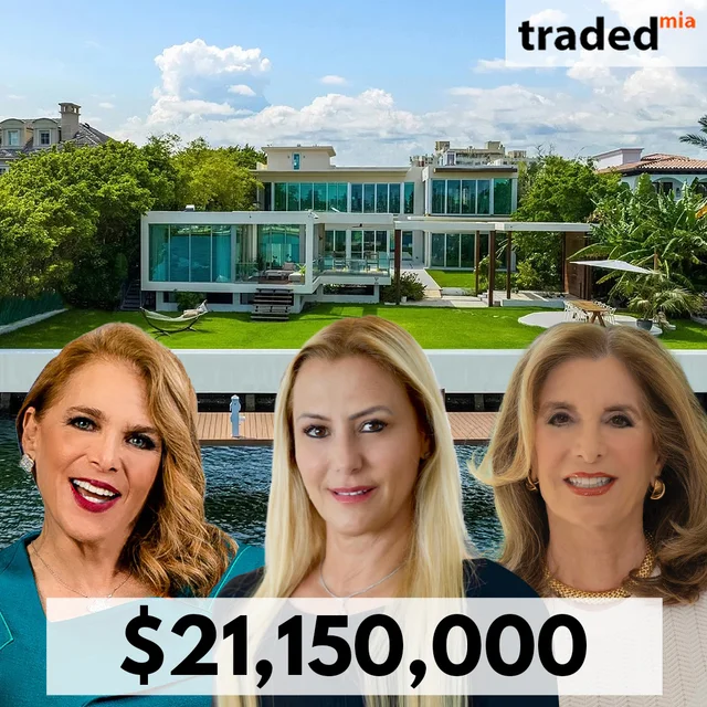 Ada Sasson & Jill Eber Sell Single Family Home On Pine Tree Drive For $21.15M As Seller's Rep