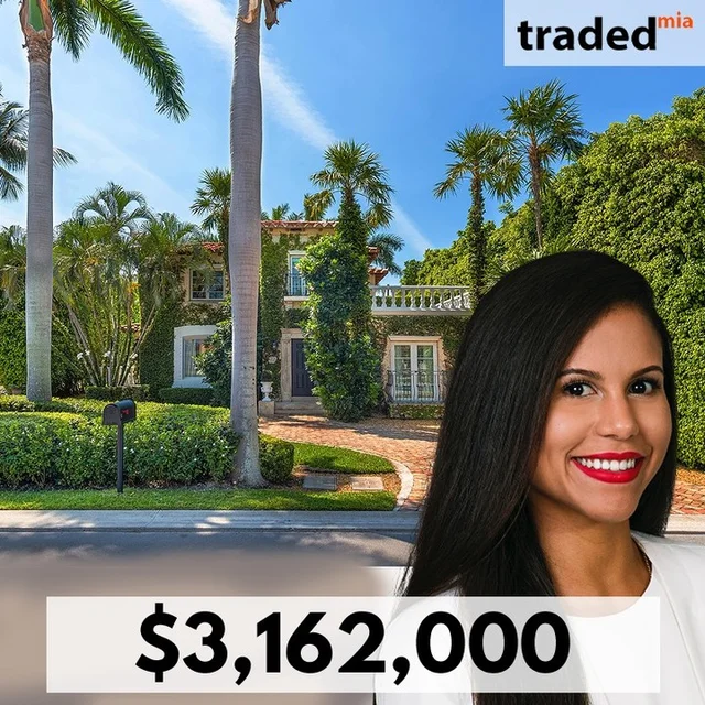 Heather Ann Rutecki Sells Single Family Home In Miami Beach For $3.16M