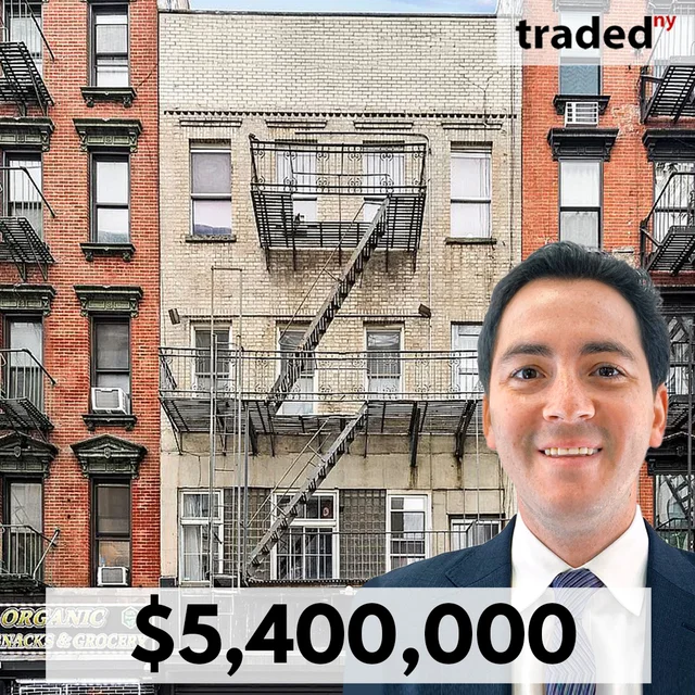 Noah Kossoff Of Avison Young Represents Sale Of Mixed-Use Property At 159 Rivington Street For $5.4M