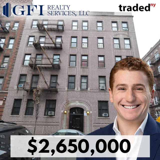 GFI Realty Services Facilitates $2.65M Sale Of Multifamily Property In University Heights, Bronx