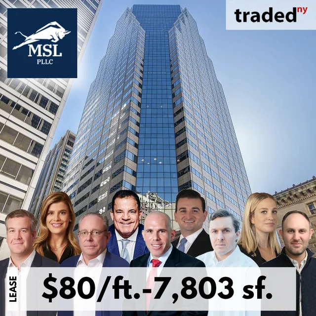 Michael S. Lamonsoff Expands Office Lease At 32 Old Slip In Financial District For $60/ft