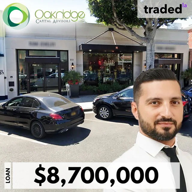 Sarkis Daldumyan Of Oakridge Capital Advisors Refinances Beverly Hills Retail For $8.7M