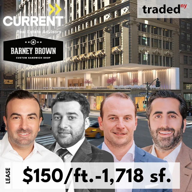 Eretz Group Leases Retail Space To Barney Brown At 295 Madison Avenue For 10 Years