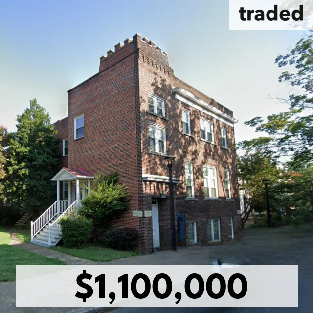 Remnant Church Purchases Multifamily Asset At 2700 Stuart Avenue In Richmond For $1.1M