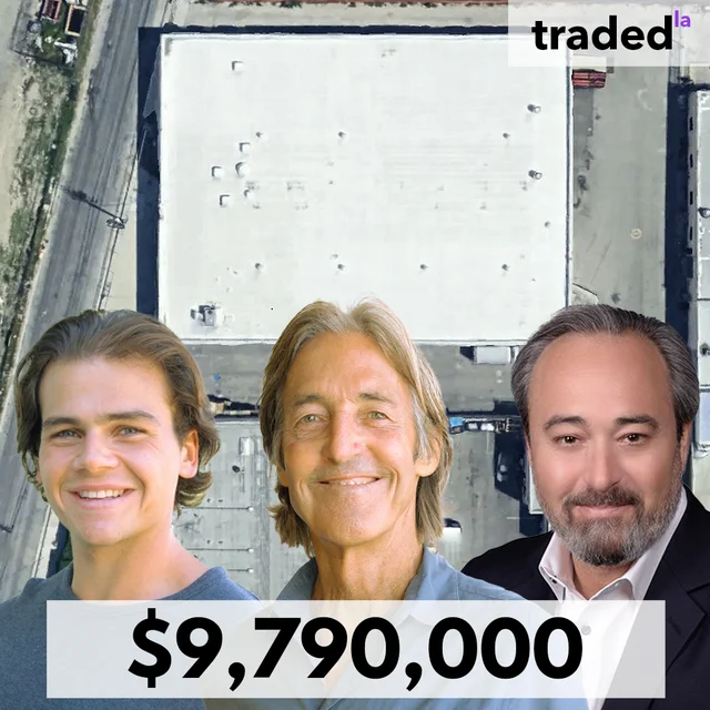 Raymer 3 LLC Purchases Industrial Building In North Hollywood For $9.79M With Brokers Daniel O'Neil, Parker Jones And Chad Gahr