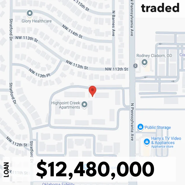 RRA Capital Provides $12.48 Million Loan For Multifamily Asset In Oklahoma City