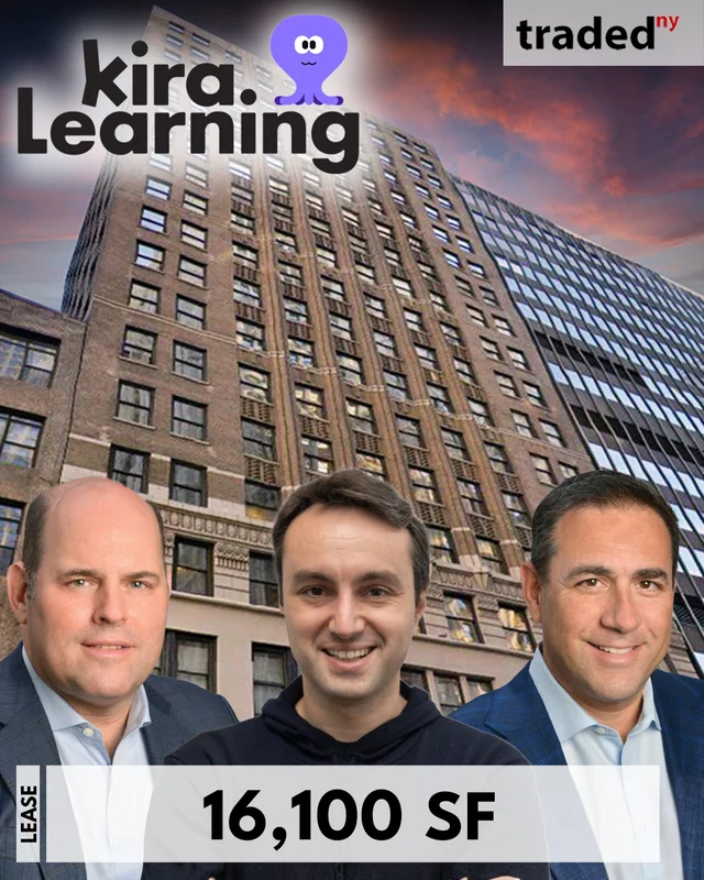 Kira Learning Leases 16100 Sq. Ft. Office Space At 11 Park Place From Stahl Organization