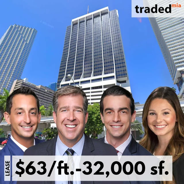 CP Group Announces Five New Leasing Agreements For 32,000 SF Office Space At One Biscayne Tower Downtown Miami