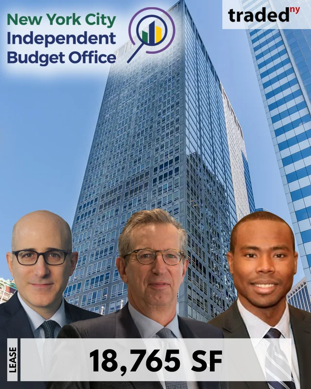 Bill Rudin Of Rudin Management Company Leases Office Space To New York City Independent Budget Office