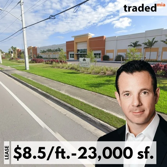 UOVO Signs Lease For Industrial Property In West Palm Beach With Landlord McCraney Property Company