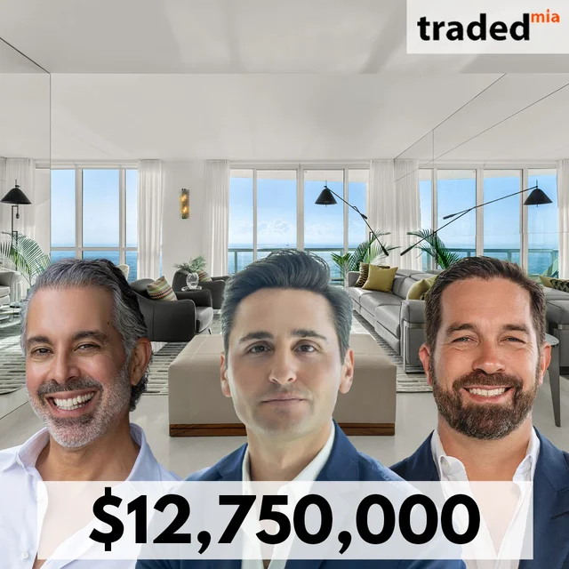 Miami Beach Condo At 50 South Pointe Drive Unit 1601 Sold For 12.75M