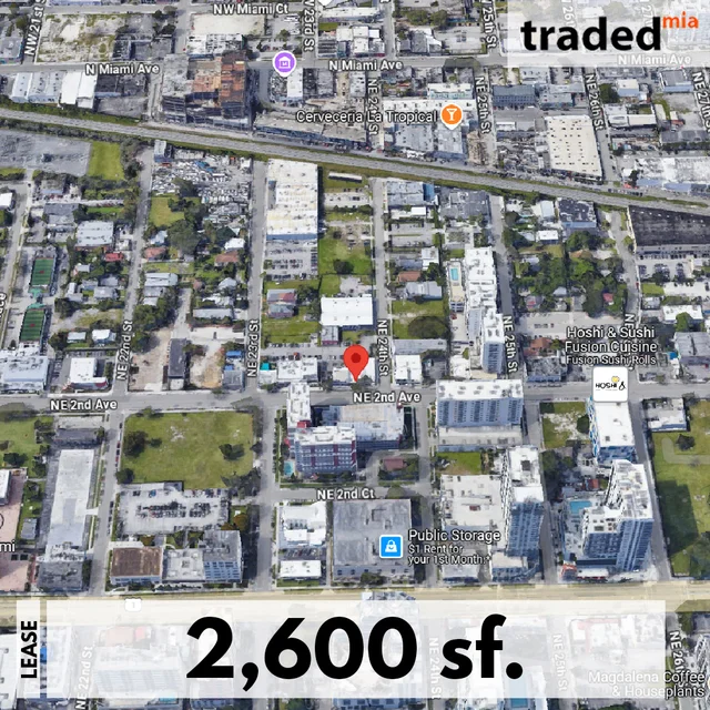 Gaurav Nijhawan Leases Retail Space At 2334 Northeast 2nd Avenue In Miami's Edgewater Neighborhood