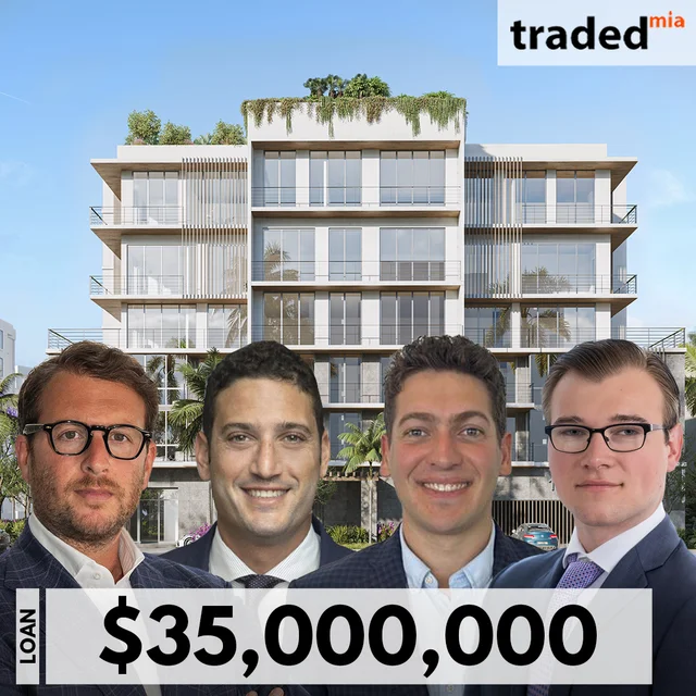 Dustin Braham & Jack Baron Of Dwight Mortgage Trust Refinance 28-Unit Multifamily In Bay Harbor Islands For $35M