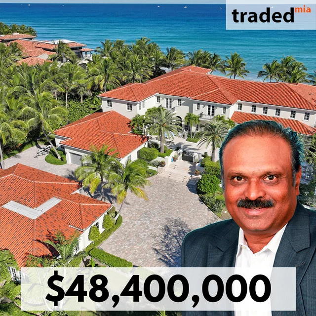 Rama Raju Mantena Acquires Manalapan Single Family For $48.4M With Buyer's Rep Mark Griffin